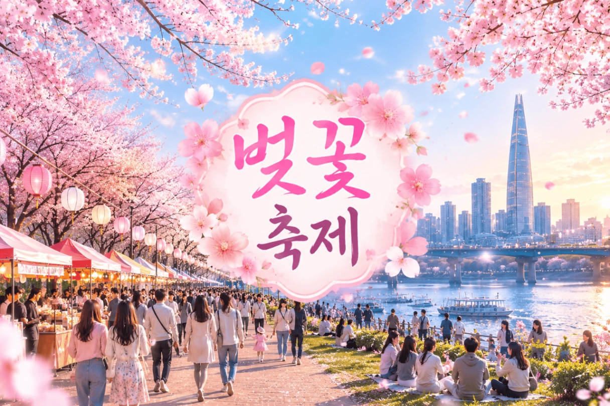 벚꽃 축제 스탬프 투어